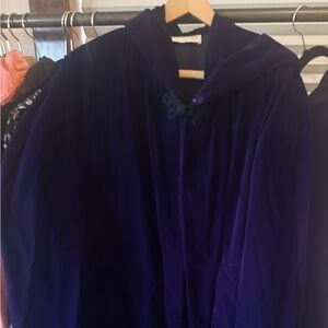 Elegant Purple Women's Cloak